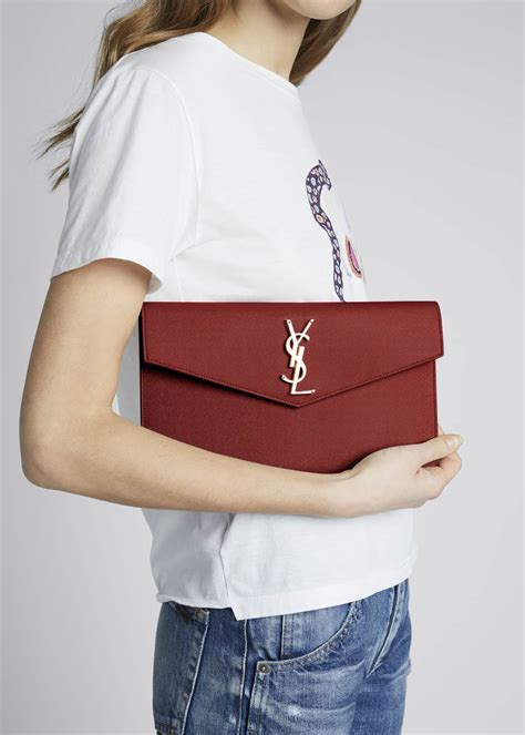 ysl medium sized pouch|YSL clutch women.